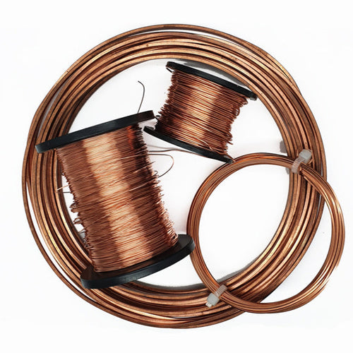 Round bare copper wire