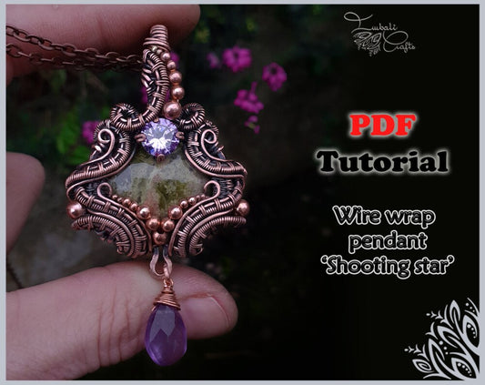 PDF Tutorial - Shooting star pendant