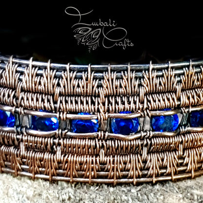 TUTORIAL - Channel set cuff bracelet - wire weaving - woven bracelet tutorial - DIY jewellery - men's or ladies cuff bracelet tutorial