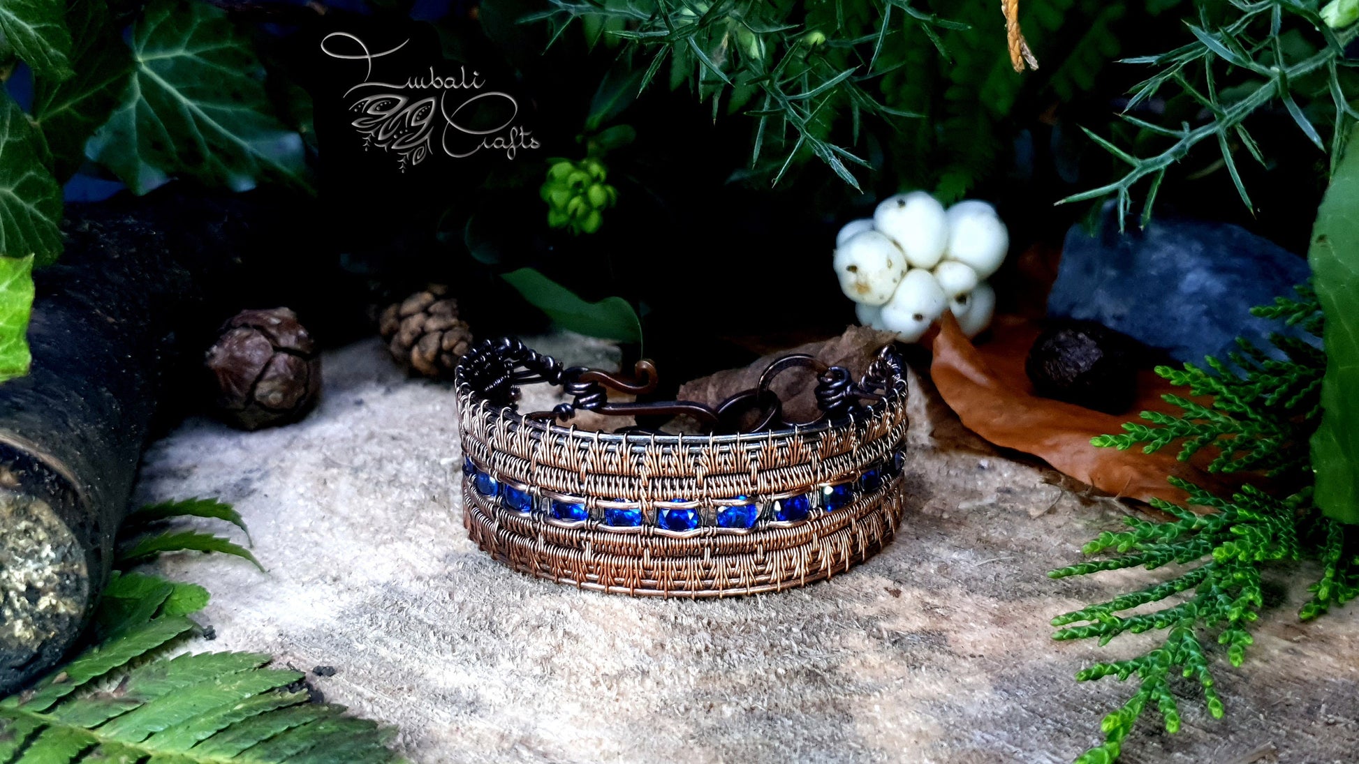 TUTORIAL - Channel set cuff bracelet - wire weaving - woven bracelet tutorial - DIY jewellery - men's or ladies cuff bracelet tutorial