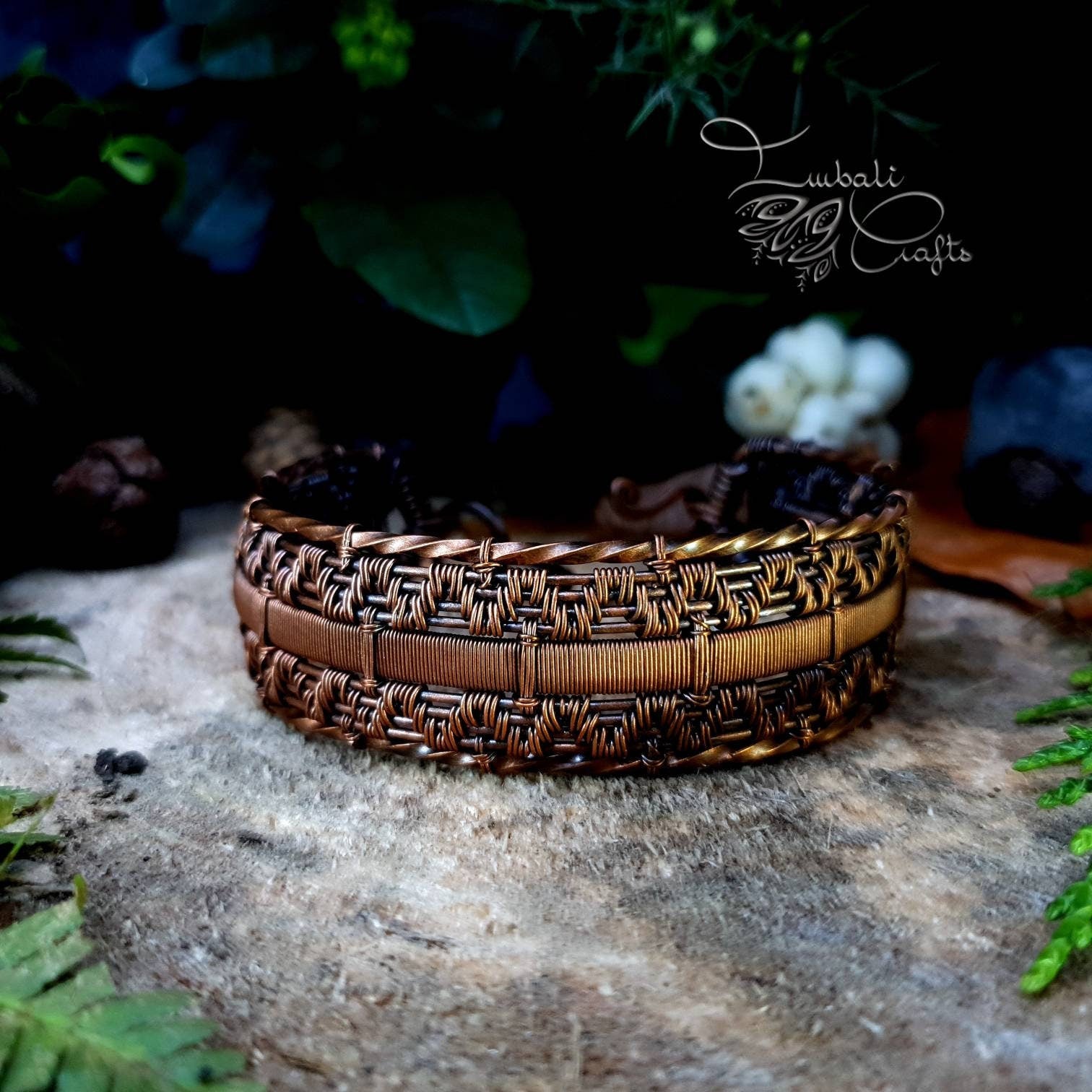 Copper bangle - cuff bracelet - copper bracelet - unique gift