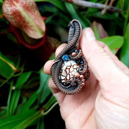 TUTORIAL - heady wire weave pendant