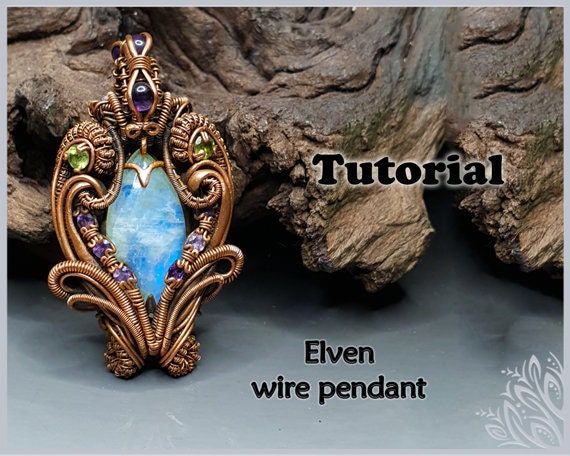 3 x wire tutorial bundle - your choice of 3 wire weaving patterns - wire wrap tutorial - DIY jewellery