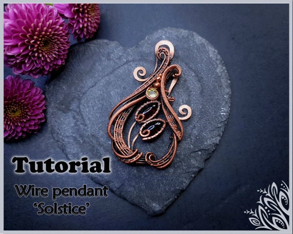 10 x tutorial bundle - your choice of 10 patterns - wire/macrame tutorial - DIY jewellery