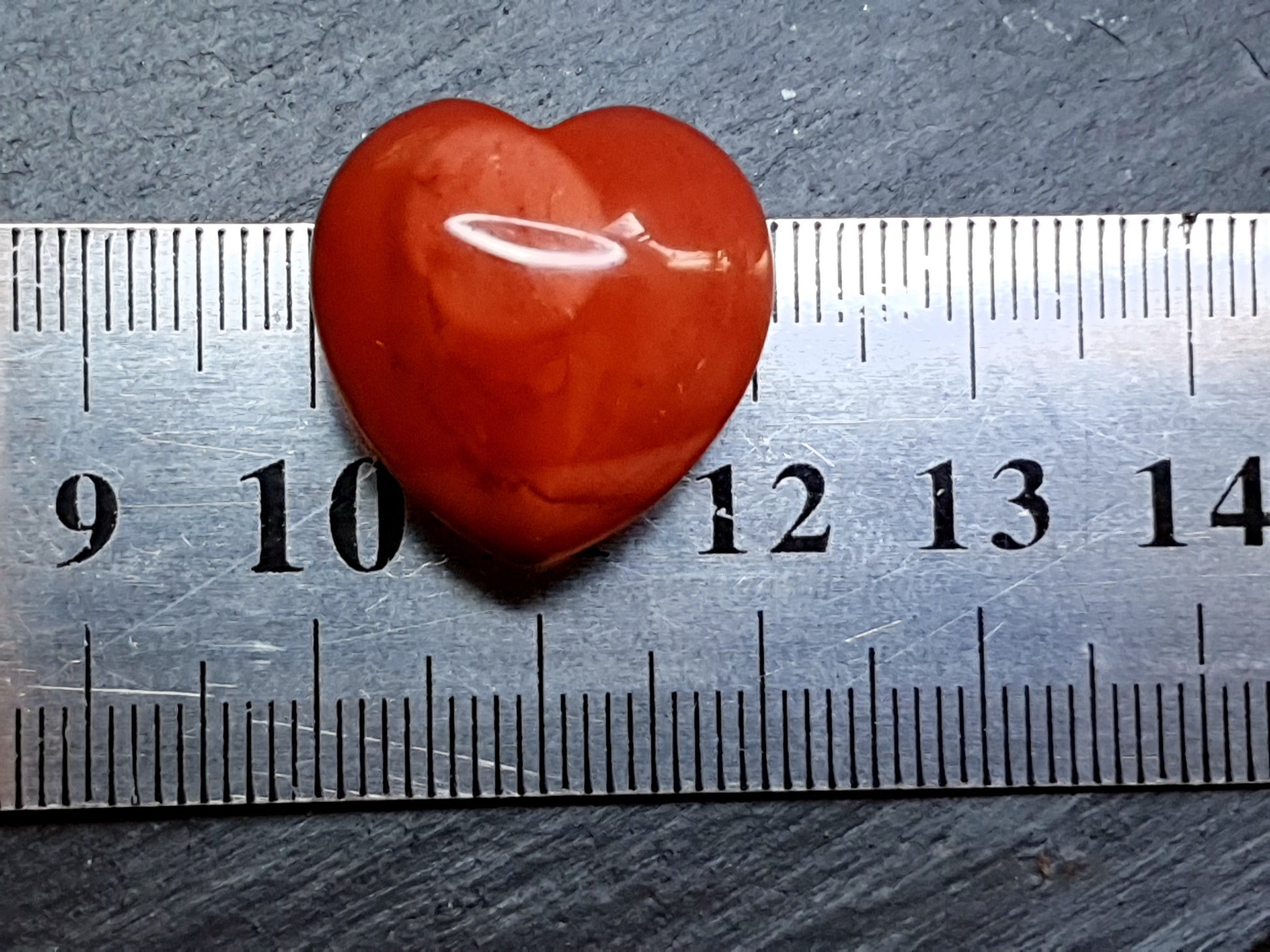 Mookaite puffy heart - 20 mm