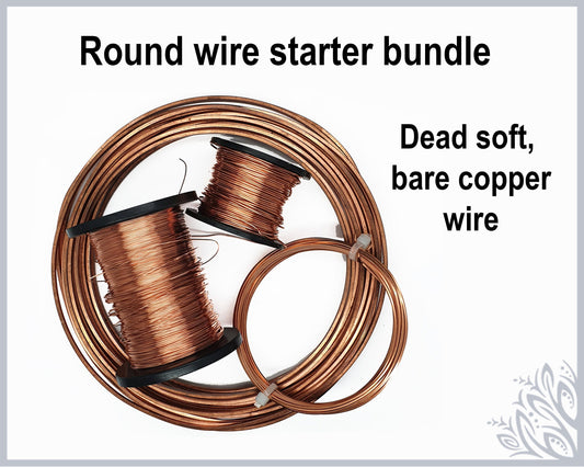 Round copper wire starter pack