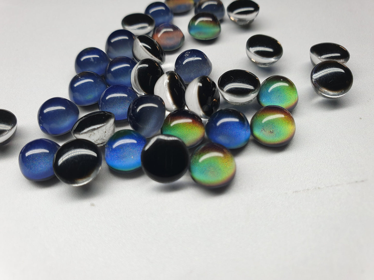 Mood stone - round - 7 mm - Colour change