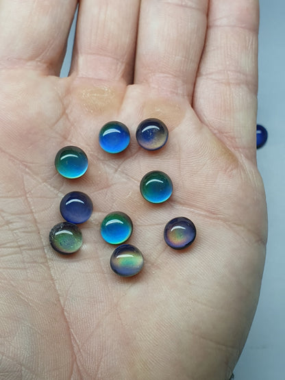 Mood stone - round - 8 mm - Colour change