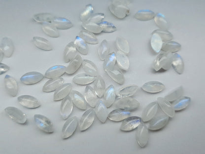 Rainbow moonstone - marquise - 10 mm