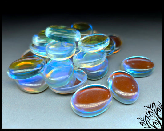 Aura cabochon - oval - 25 mm