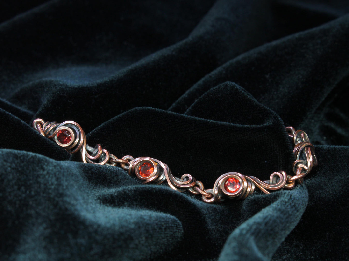 PDF TUTORIAL - Wire filigree link bracelet