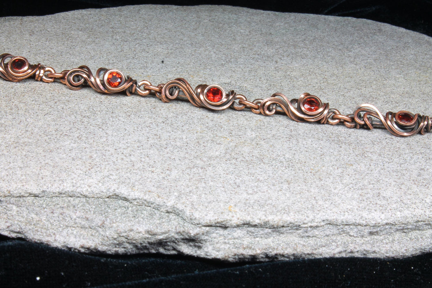 PDF TUTORIAL - Wire filigree link bracelet