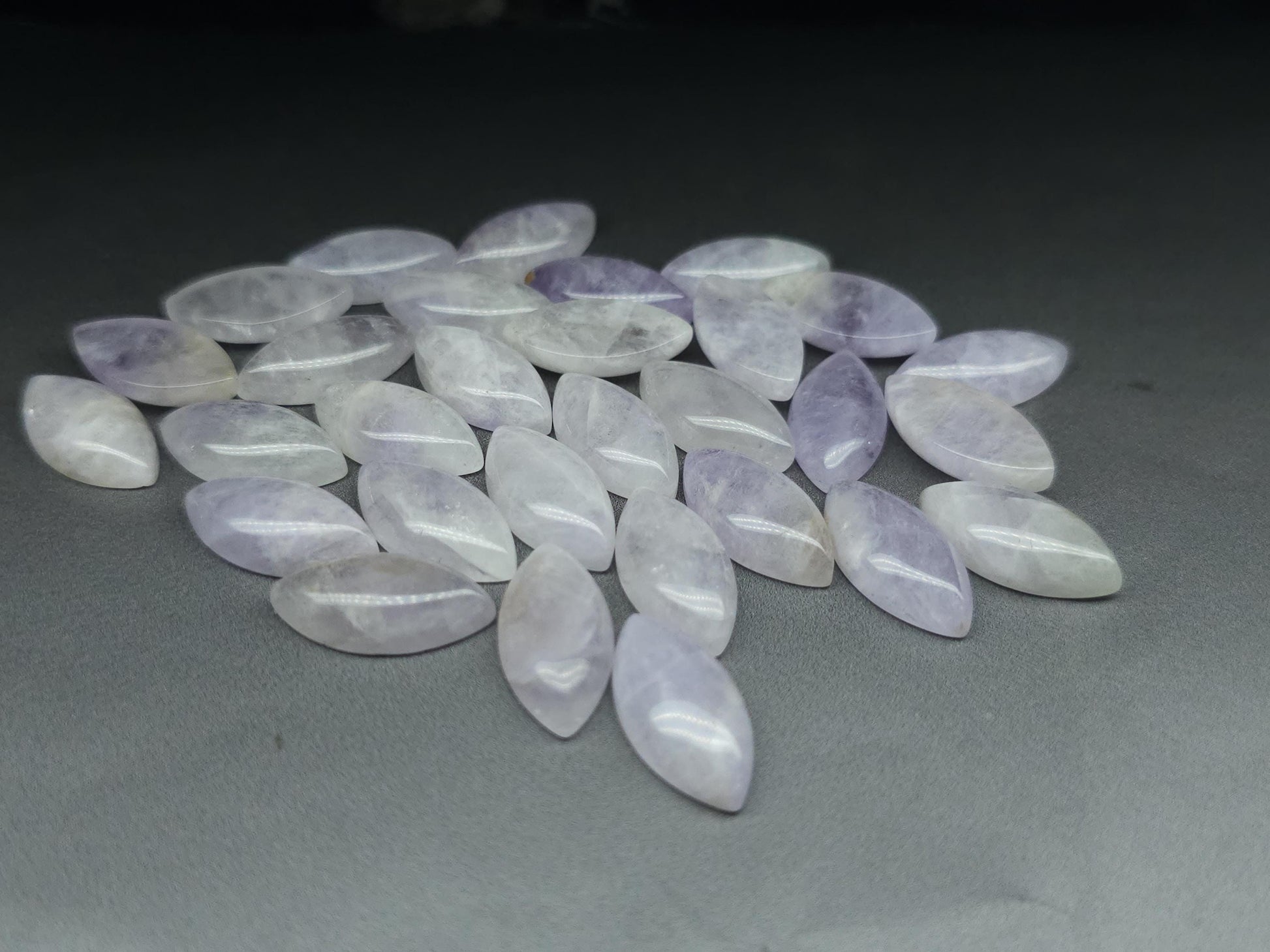 Lavender amethyst - 19 mm - marquise shape