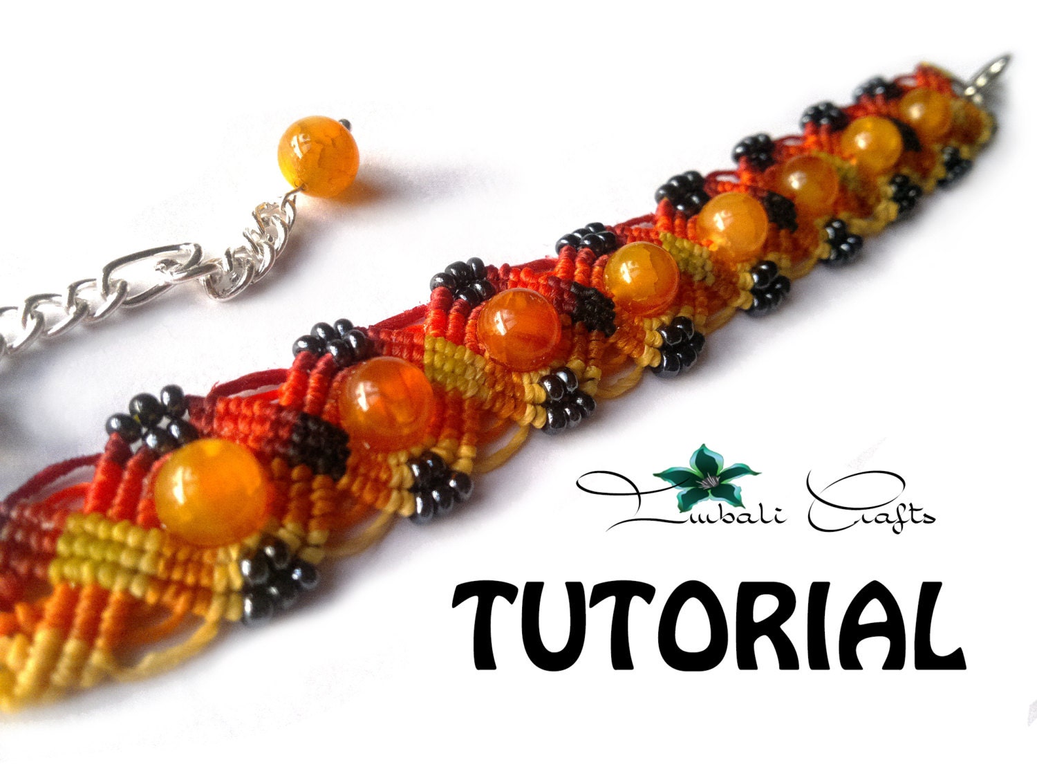 TUTORIAL - Micro Macrame Wave Bracelet Pattern