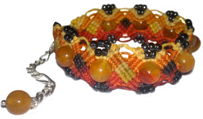 TUTORIAL - Micro Macrame Wave Bracelet Pattern