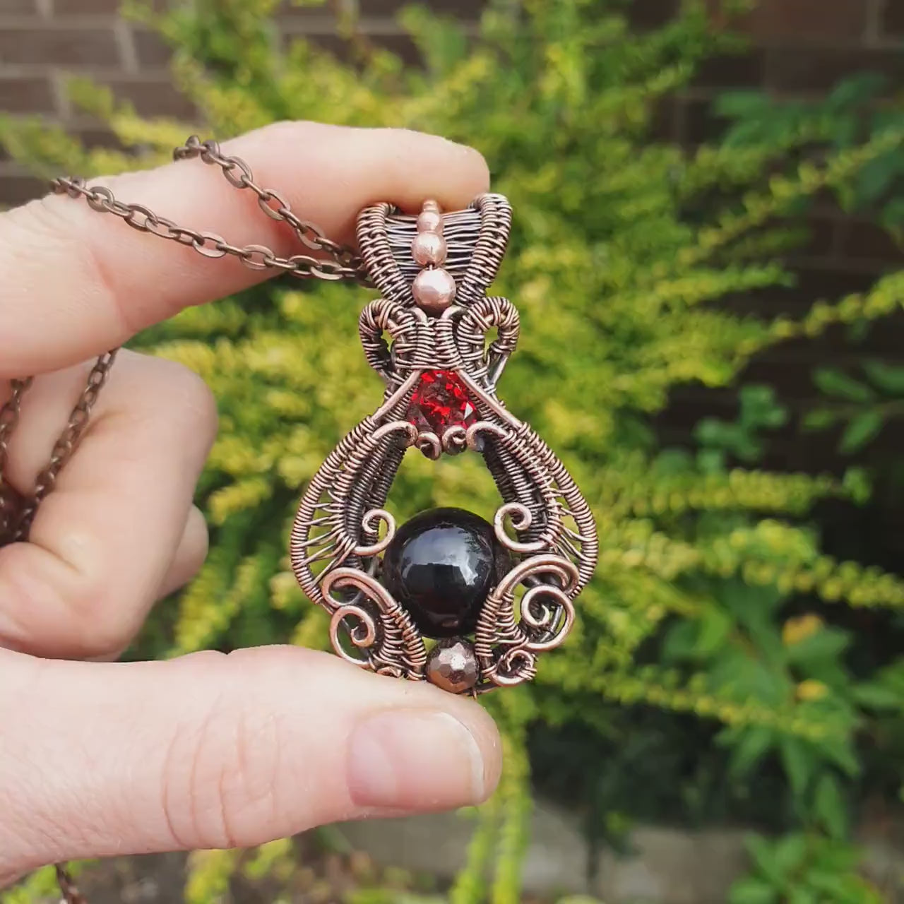 VIDEO TUTORIAL - Galadriel's amulet - elven wire weave pendant