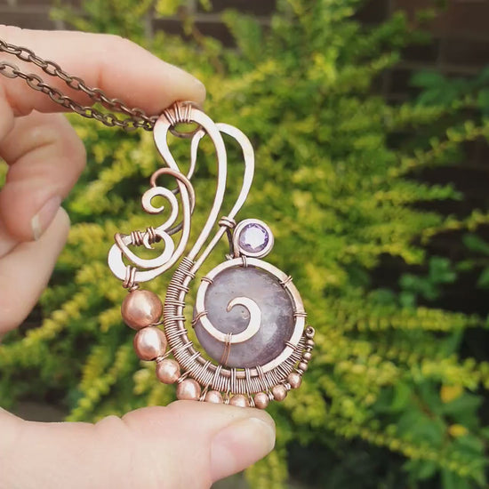 TUTORIAL - Printable base frame template for 'Vortex' pendant video tutorial - wire wrap tutorial - DIY jewellery