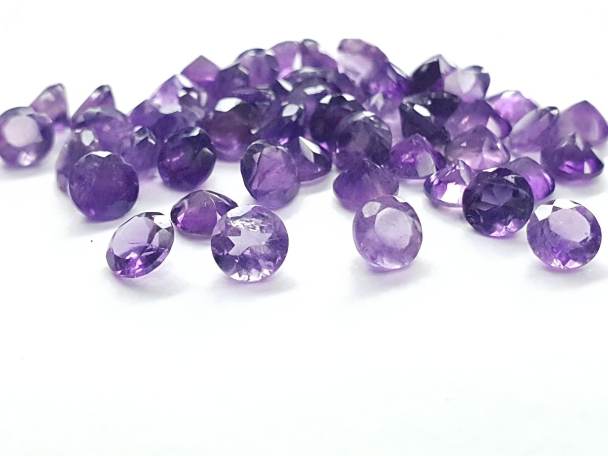 round cut faceted amethyst imbali crafts