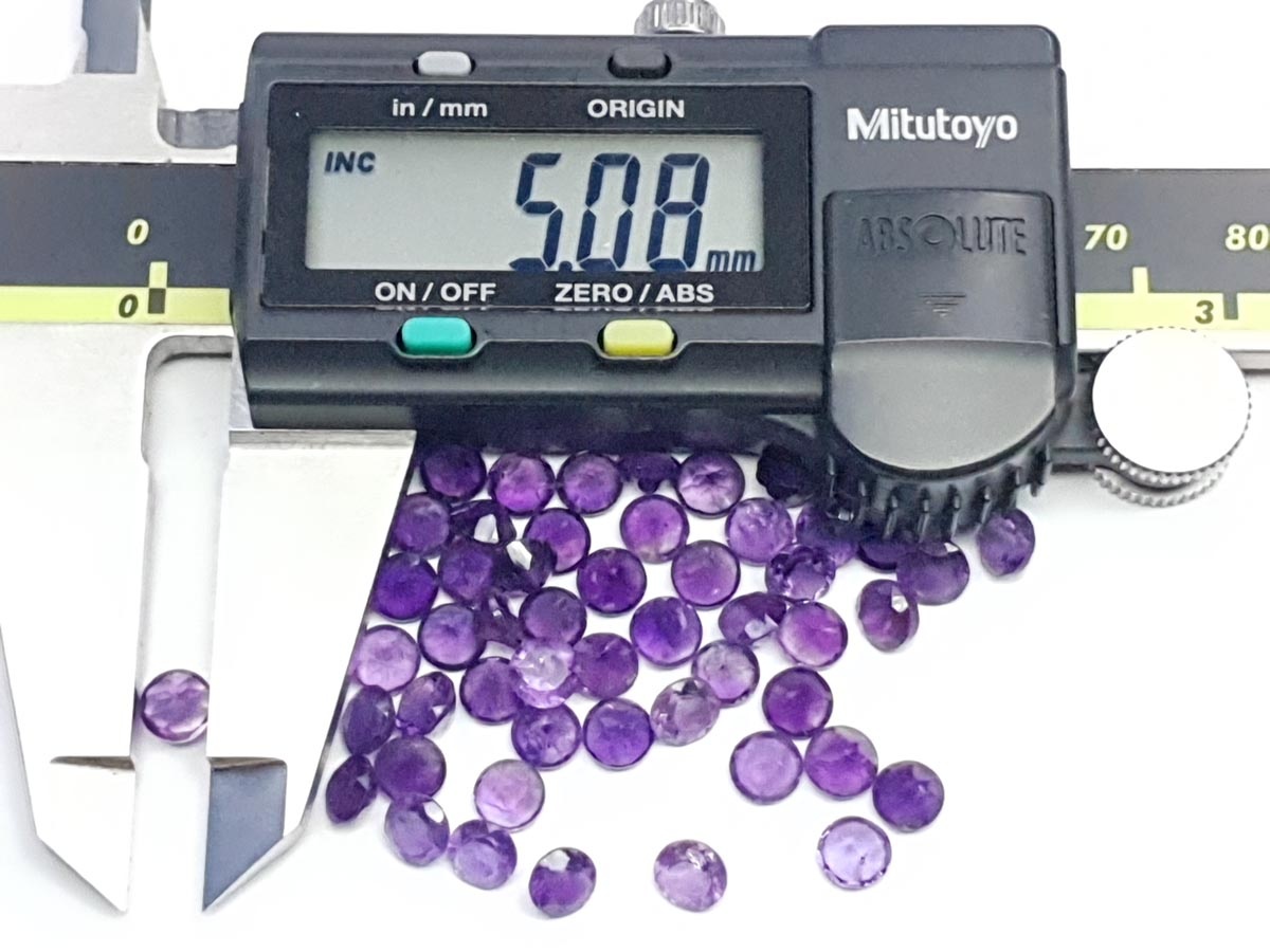 round cut faceted amethyst imbali crafts