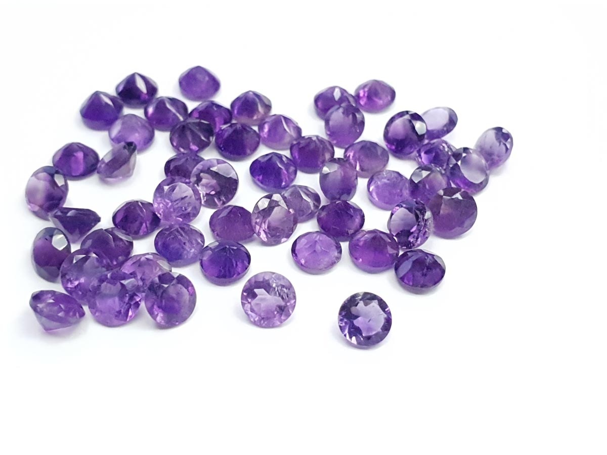 round cut faceted amethyst imbali crafts