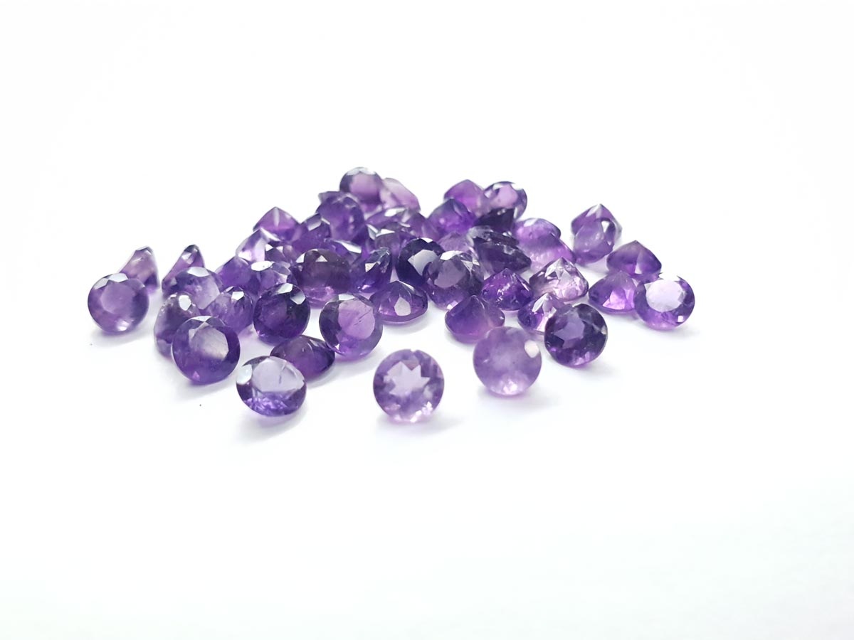 round cut faceted amethyst imbali crafts