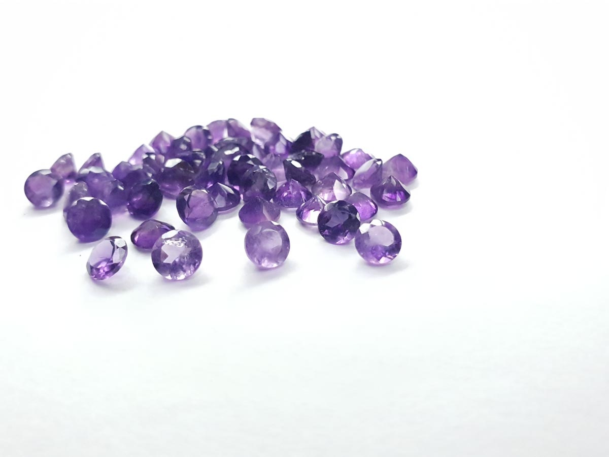 round cut faceted amethyst imbali crafts