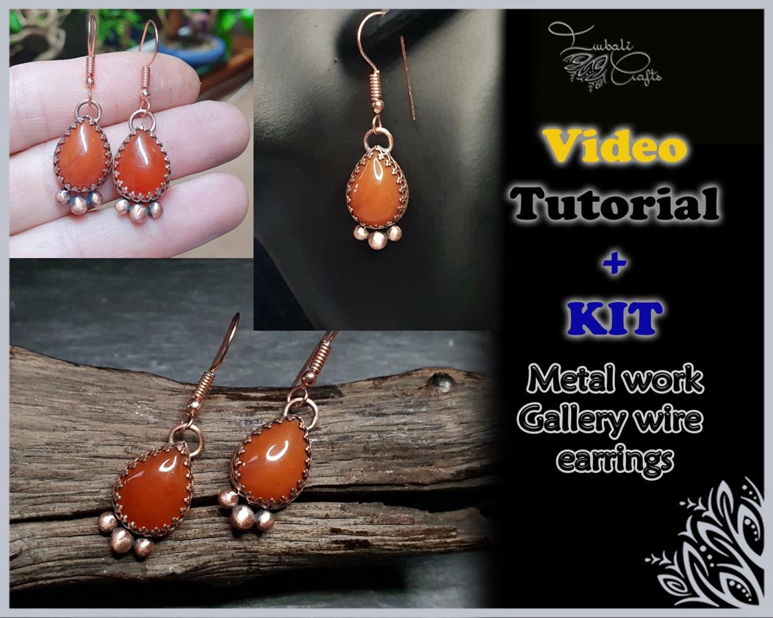 gallery wire earrings kit imbali crafts