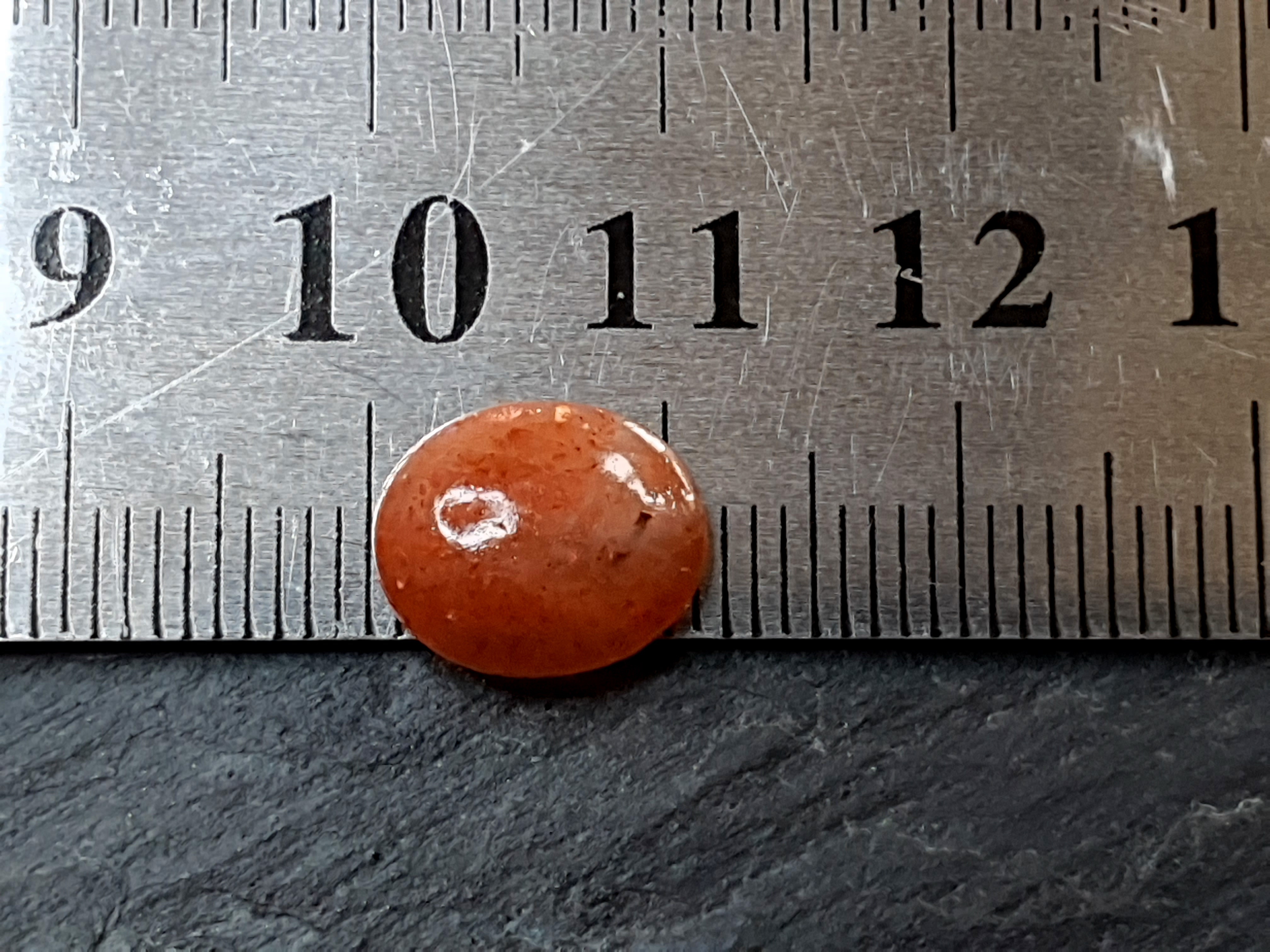 sunstone - 10 mm - oval - imbali crafts