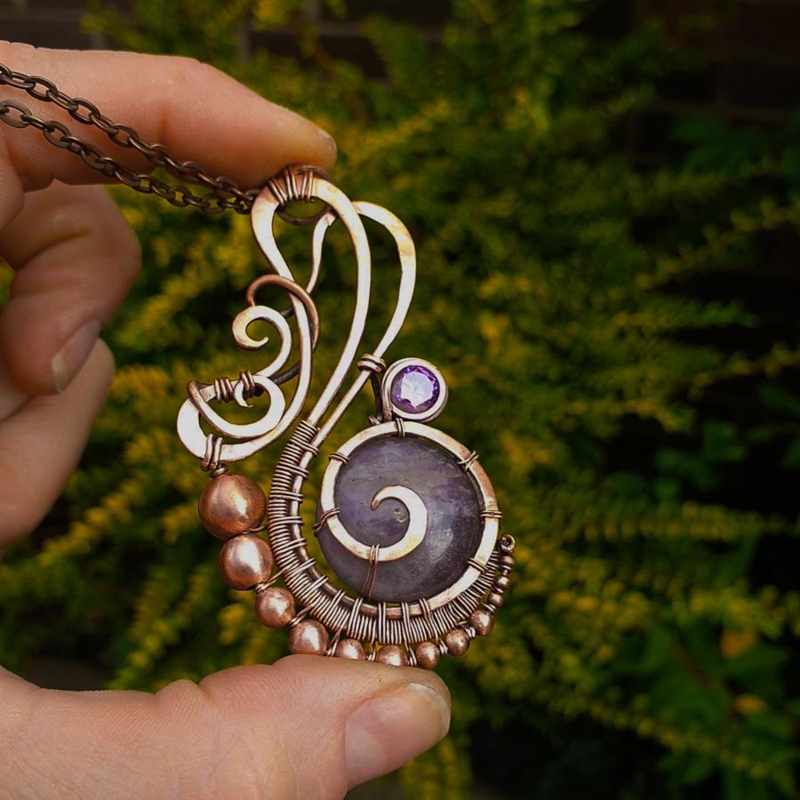 vortex pendant by imbali crafts